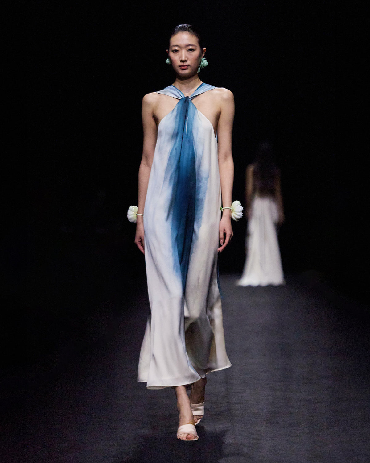 Silk Eclipse Flow Dress