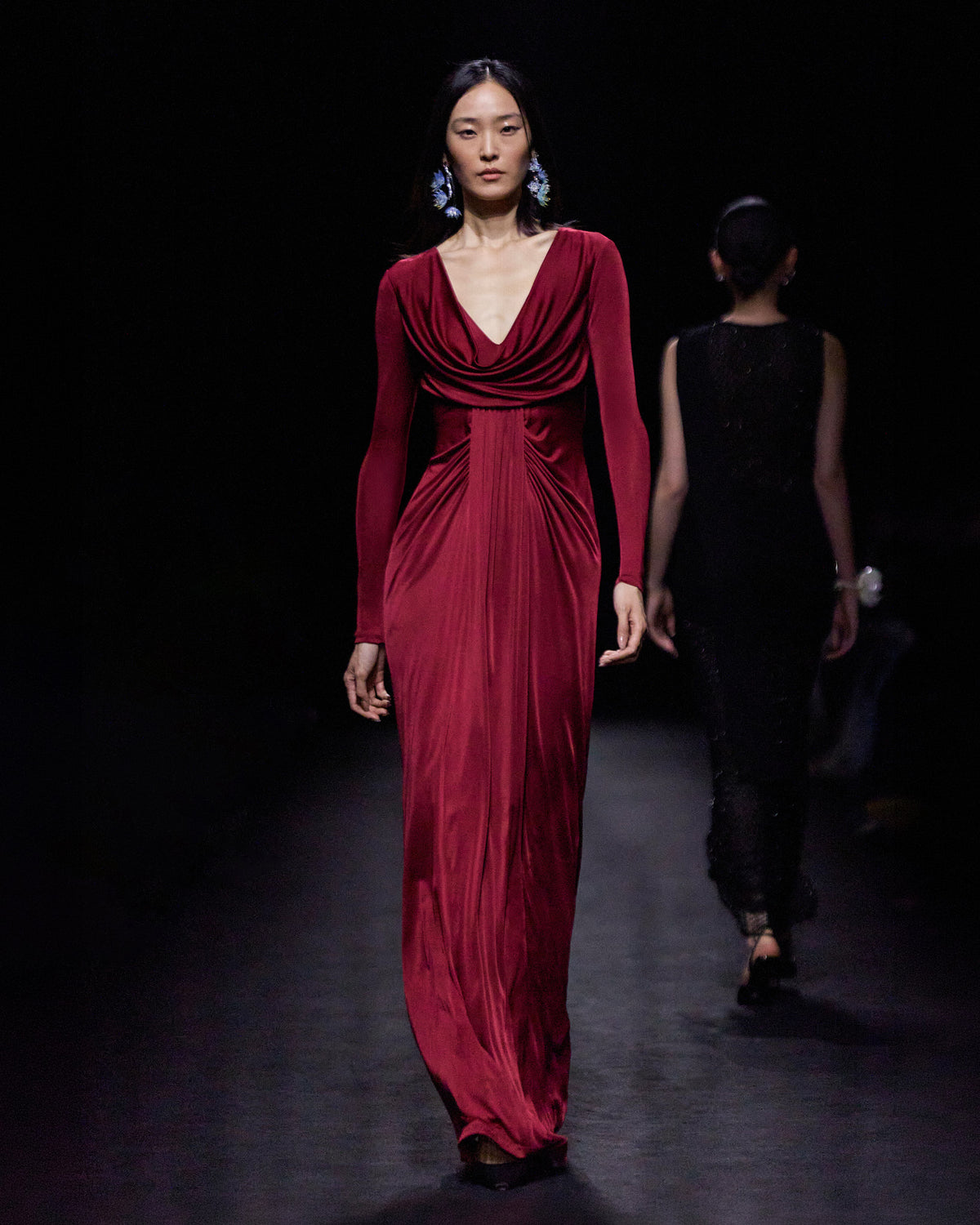 Crimson Rose Dress
