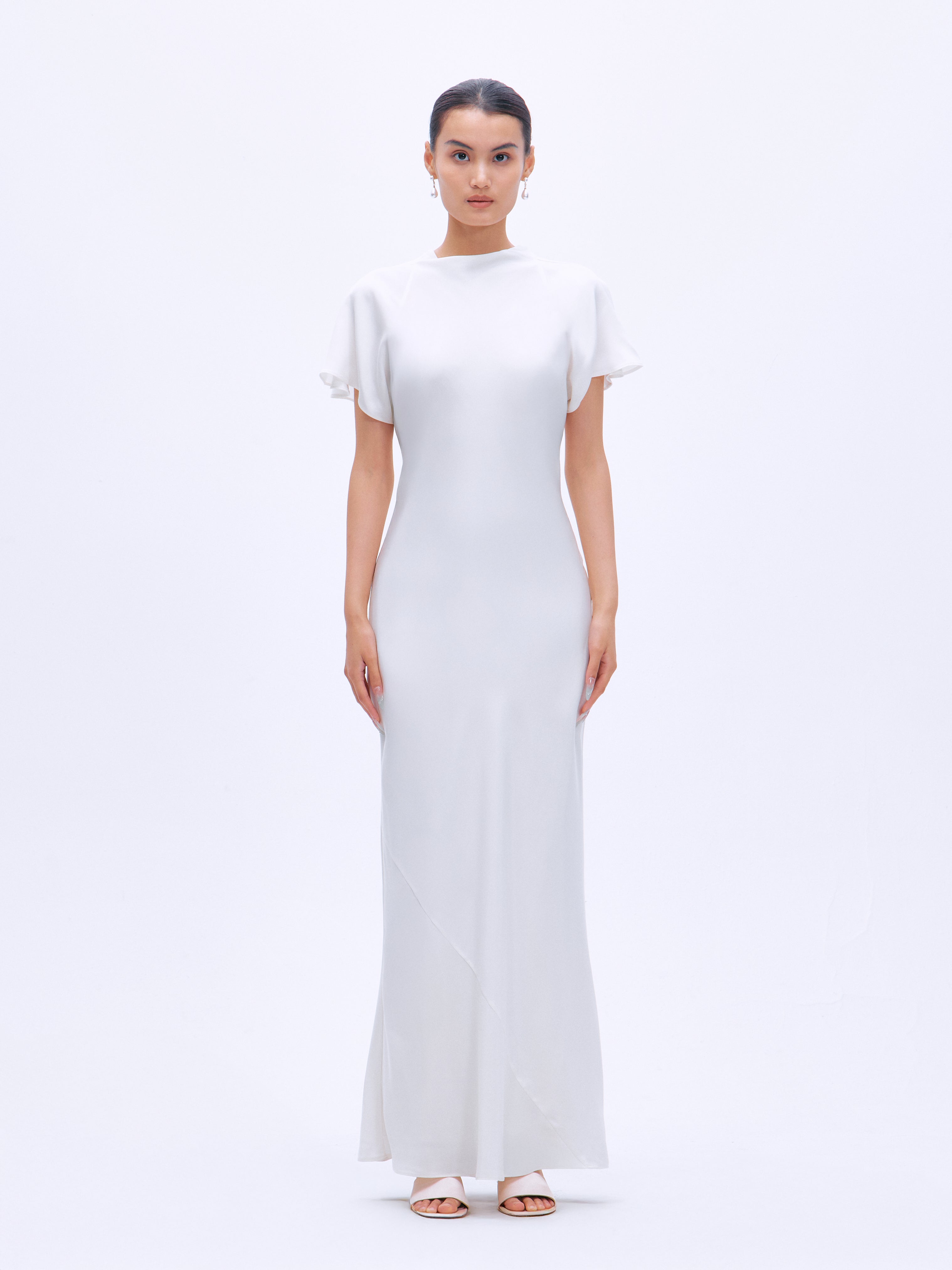 Silhouette Bias Dress