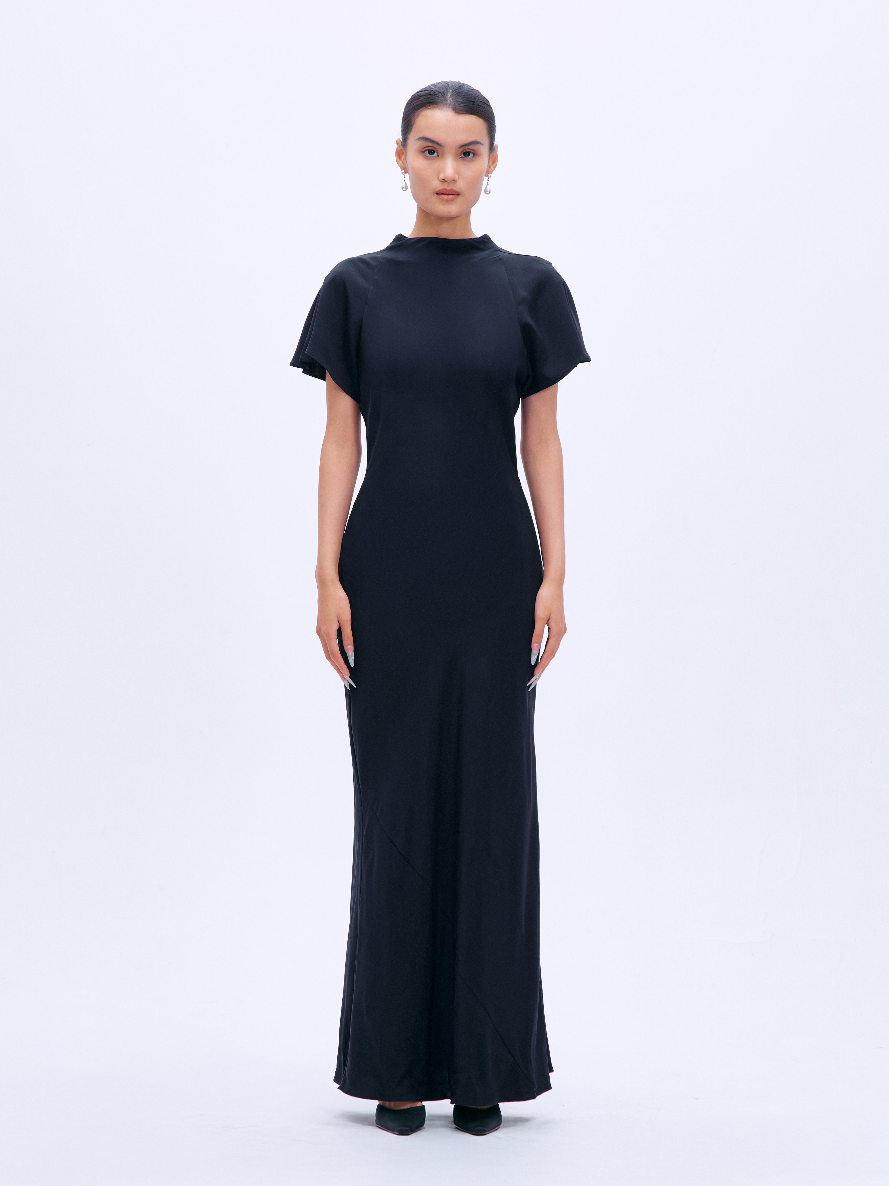 Silhouette Bias Dress