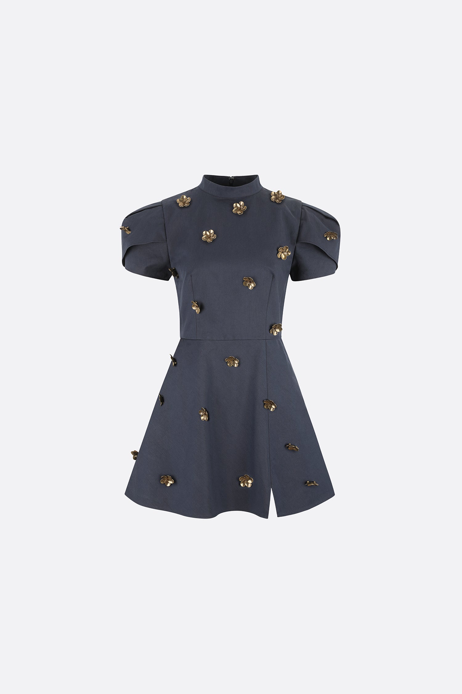 Metalwork Mini Dress