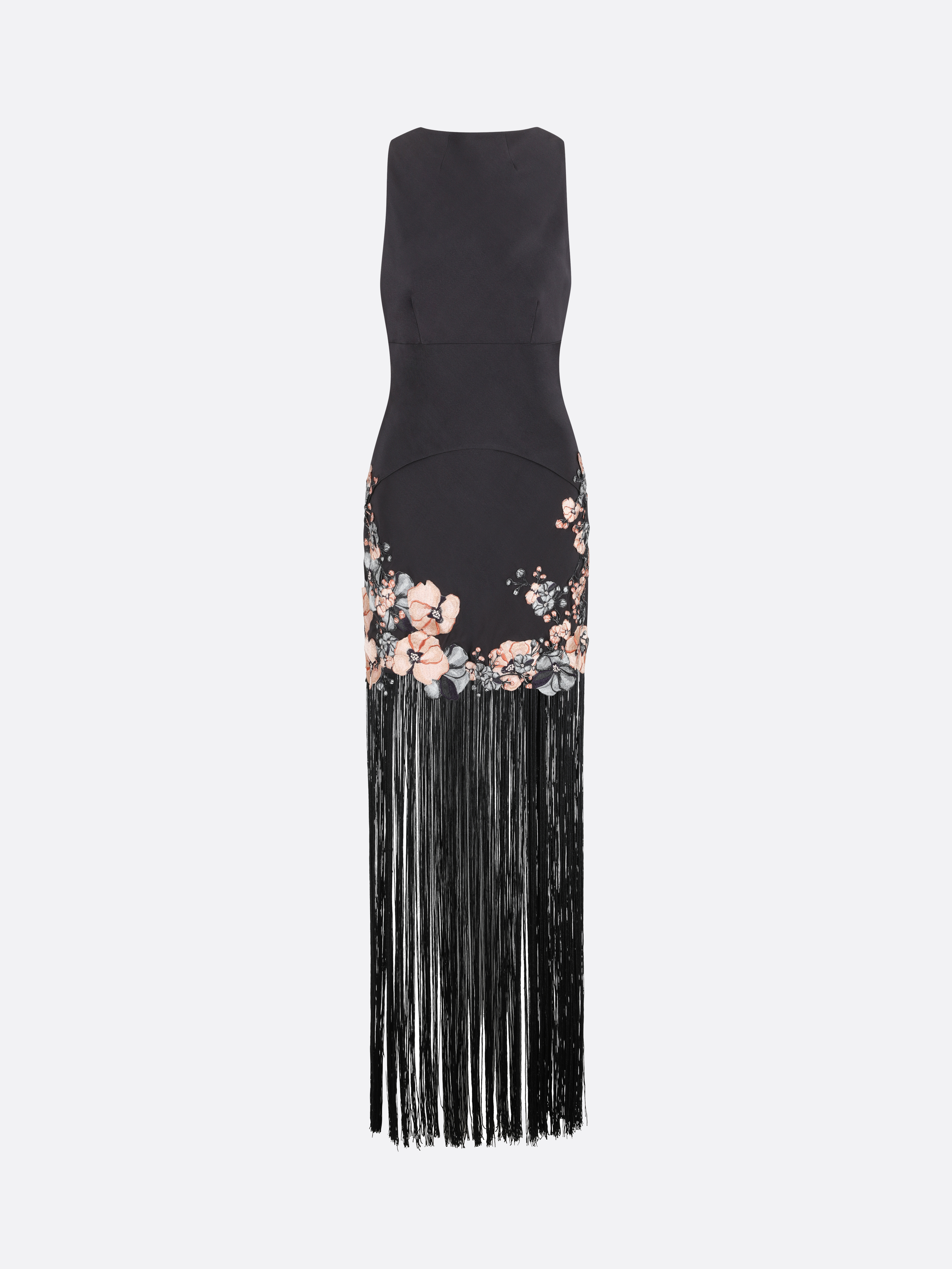 Fringe Bias Dress