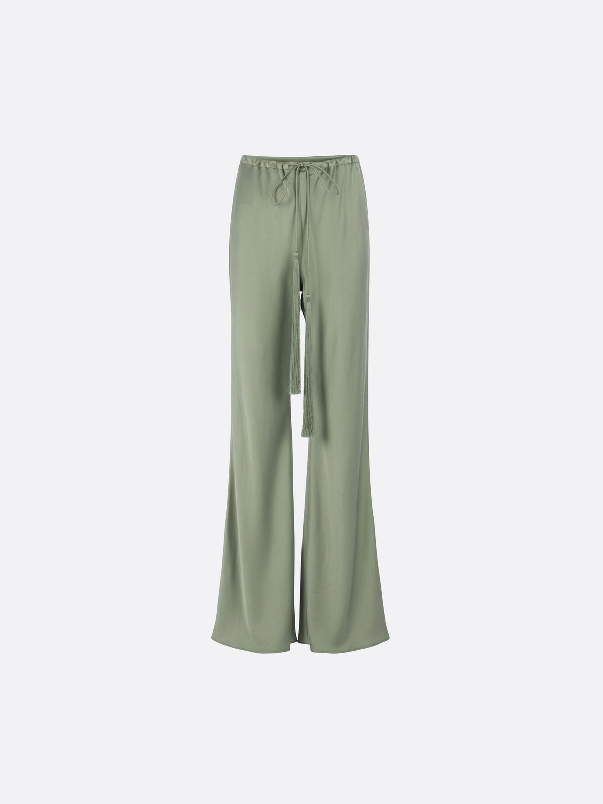 Silk Iron Bamboo Bias Pants