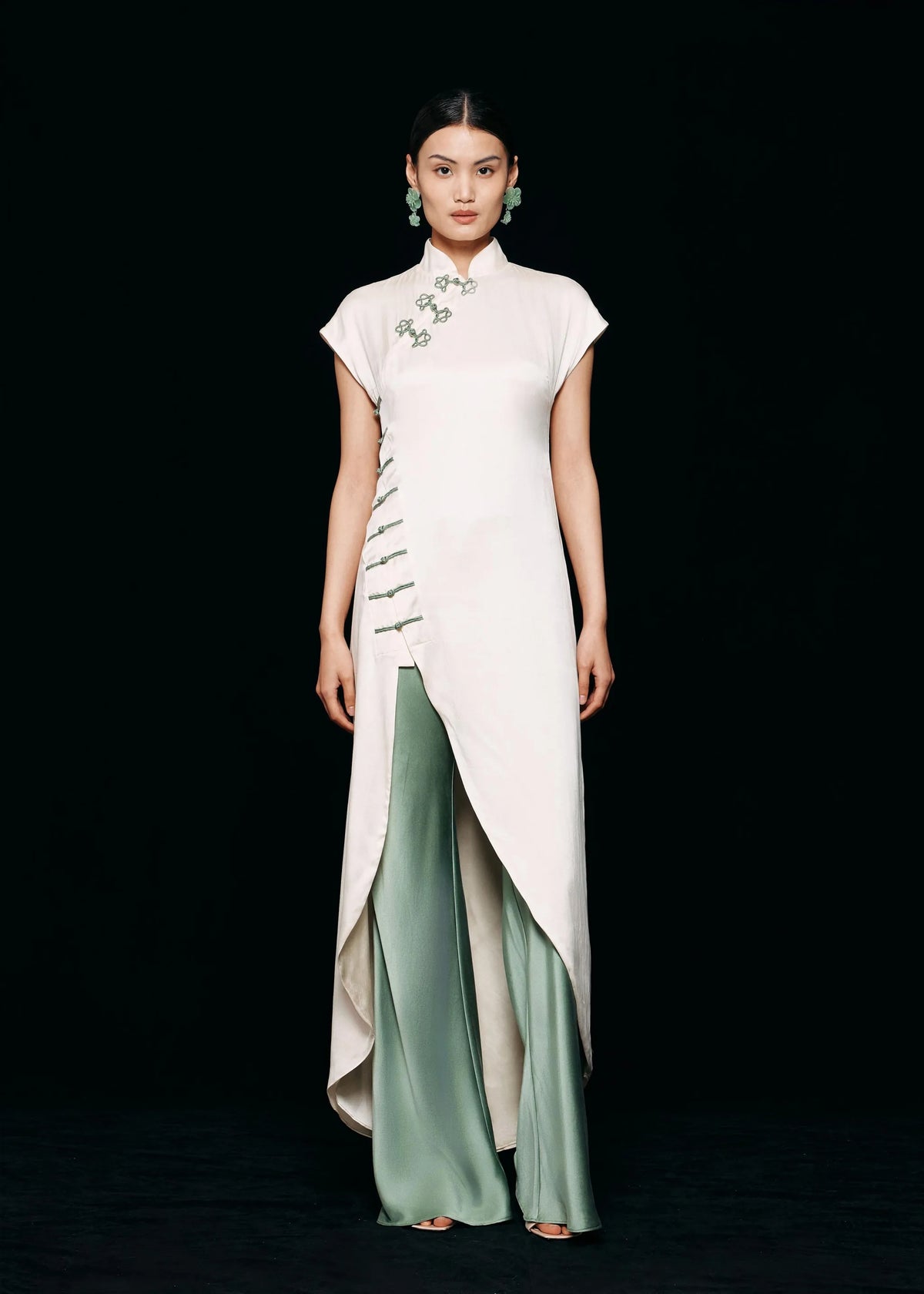 Secret Garden Silk Dress