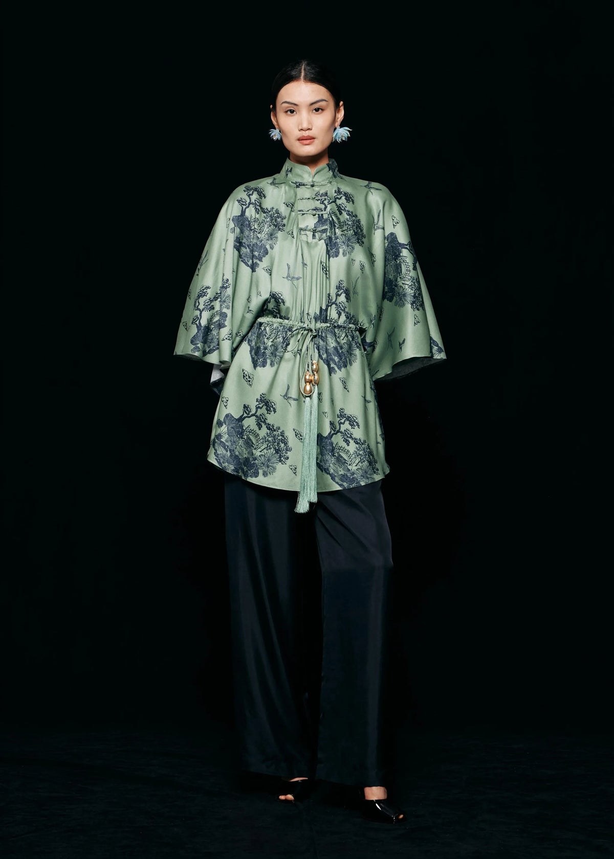 Silk Sacred Grove Blouse